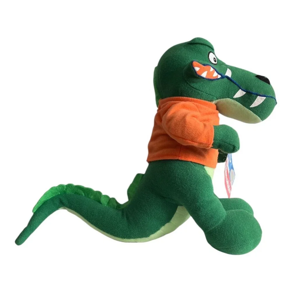 Florida Gators Mascot Plush 12” Team Spirit Toy Factory LLC NWT Collegiate Licen